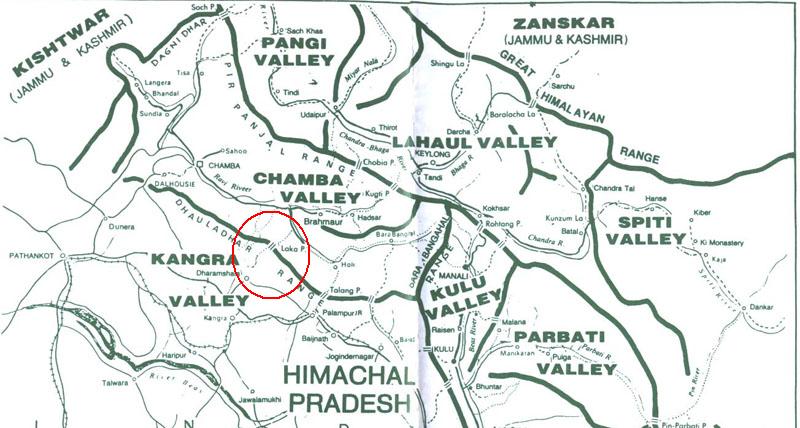 Himachal Predesh Map