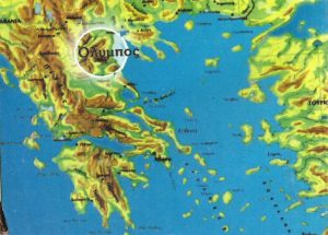 Mt Olympus Region Map