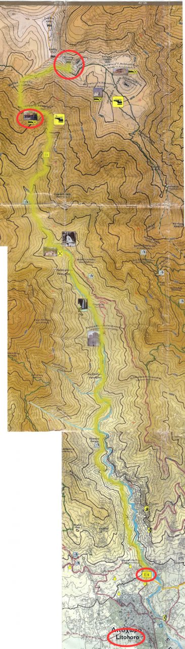 How to Summit Mt Olympus Detailed Route Map