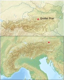 Gr. Priel Europe Area Location