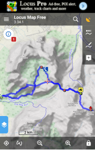 sapitwa summit route